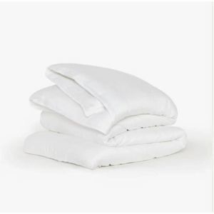 Buffy Breeze Eucalyptus Duvet Cover King / Cal King: 90" x 105" White $199 MSRP